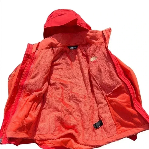 The North Face Jacket Women’s Small Boundary Hyvent Orange - Picture 2 of 4